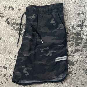 Legends Black Camo Luka shorts for men